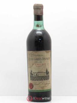 Château Grand Corbin Despagne Grand Cru Classé  1947 - Lot of 1 Bottle