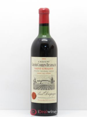 Château Grand Corbin Despagne Grand Cru Classé  1955 - Lot of 1 Bottle