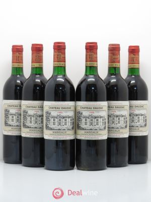 Château Dauzac 5ème Grand Cru Classé  1989 - Lot of 6 Bottles
