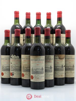 Château Grand Corbin Despagne Grand Cru Classé  1950 - Lot of 12 Bottles