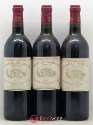 Château Margaux 1er Grand Cru Classé  1993 - Lot of 3 Bottles