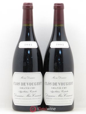 Clos de Vougeot Grand Cru Méo-Camuzet (Domaine)  2005 - Lot of 2 Bottles