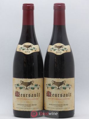 Meursault Côte de Beaune Coche Dury (Domaine)  2012 - Lot of 2 Bottles