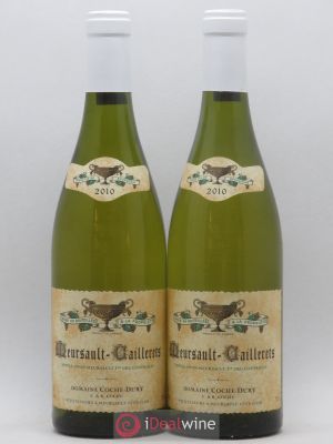 Meursault 1er Cru Caillerets Coche Dury (Domaine)  2010 - Lot of 2 Bottles