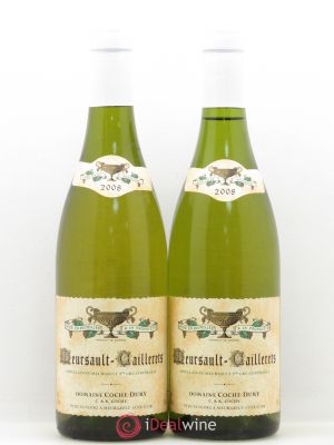 Meursault 1er Cru Caillerets Coche Dury (Domaine)  2008 - Lot of 2 Bottles