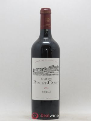 Château Pontet Canet 5ème Grand Cru Classé  2013 - Lot de 1 Bouteille