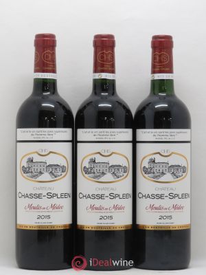 Château Chasse Spleen  2015 - Lot of 3 Bottles