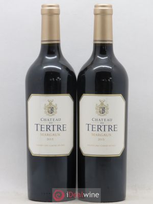Château du Tertre 5ème Grand Cru Classé  2015 - Lot of 2 Bottles