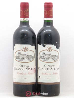 Château Chasse Spleen  1995 - Lot of 2 Bottles
