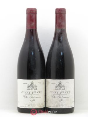 Givry 1er Cru Clos Salomon 1998 - Lot of 2 Bottles