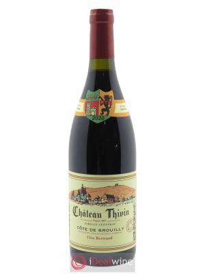 Côte de Brouilly Clos Bertrand Château Thivin  2020 - Lot de 1 Bouteille