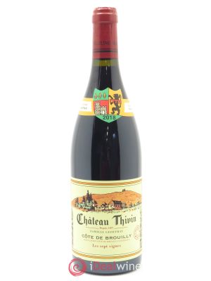 Côte de Brouilly Les 7 Vignes Château Thivin  2018 - Lot of 1 Bottle