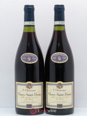 Morey Saint-Denis Les Cazots Françoise Chauvenet 1996 - Lot of 2 Bottles