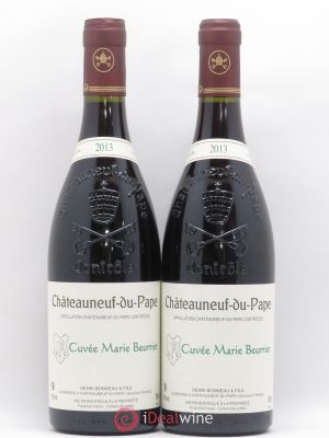 Châteauneuf-du-Pape Marie Beurrier Henri Bonneau & Fils  2013 - Lot of 2 Bottles