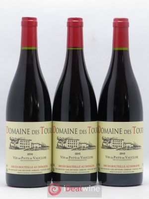 IGP Vaucluse (Vin de Pays de Vaucluse) Domaine des Tours E.Reynaud  2016 - Lot of 3 Bottles