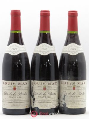 Clos de la Roche Grand Cru Louis Max 2000 - Lot de 3 Bouteilles