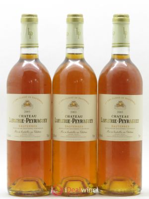 Château Lafaurie-Peyraguey 1er Grand Cru Classé  2003 - Lot of 3 Bottles