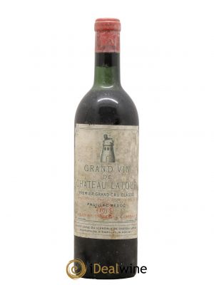Château Latour 1er Grand Cru Classé 1958 - Lot de 1 Bottle