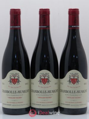Chambolle-Musigny Vieilles vignes Geantet-Pansiot  2012 - Lot of 3 Bottles