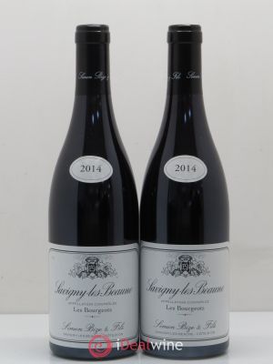 Savigny-lès-Beaune Les Bourgeots Simon Bize & Fils  2014 - Lot of 2 Bottles