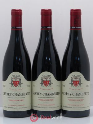Gevrey-Chambertin Vieilles vignes Geantet-Pansiot  2012 - Lot of 3 Bottles