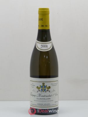 Puligny-Montrachet 1er Cru Clavoillon Domaine Leflaive  2008 - Lot of 1 Bottle