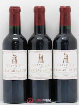 Château Latour 1er Grand Cru Classé  1999 - Lot de 3 Demi-bouteilles