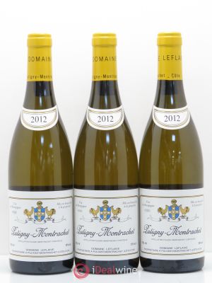 Puligny-Montrachet Domaine Leflaive  2012 - Lot of 3 Bottles