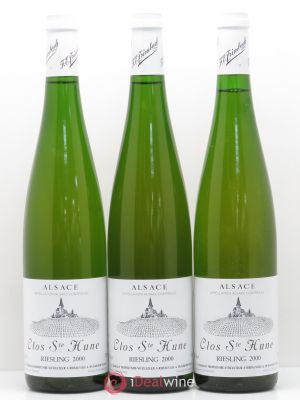 Riesling Clos Sainte-Hune Trimbach (Domaine)  2000 - Lot of 3 Bottles
