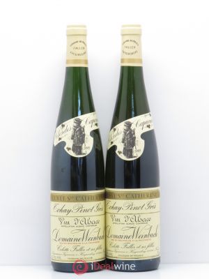 Pinot Gris Sainte Catherine Faller 1995 - Lot of 2 Bottles