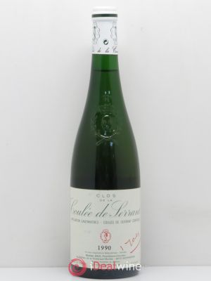 Savennières Clos de la Coulée de Serrant Vignobles de la Coulée de Serrant - Nicolas Joly  1990 - Lot of 1 Bottle