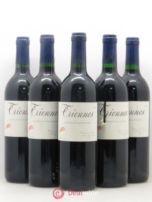 IGP Pays du Var (Vin de Pays du Var) Vin de Pays Triennes Cabernet Sauvignon 1997 - Lot de 5 Bouteilles