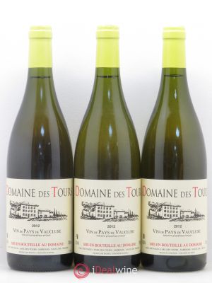 IGP Vaucluse (Vin de Pays de Vaucluse) Domaine des Tours E.Reynaud  2012 - Lot of 3 Bottles