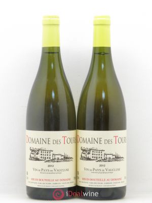 IGP Vaucluse (Vin de Pays de Vaucluse) Domaine des Tours E.Reynaud  2012 - Lot de 2 Bouteilles
