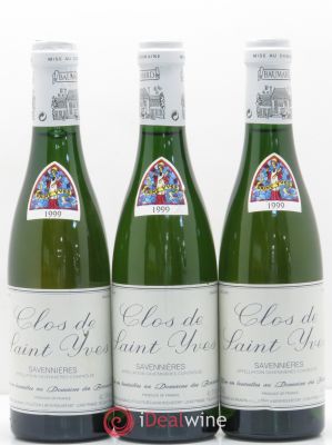 Savennières Clos Saint Yves Domaine des Baumard (no reserve) 1999 - Lot of 3 Half-bottles