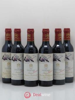 Château Mouton Rothschild 1er Grand Cru Classé  1996 - Lot de 6 Demi-bouteilles