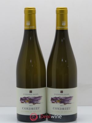 Condrieu La Combe de Malleval Michel et Stéphane Ogier  2015 - Lot of 2 Bottles