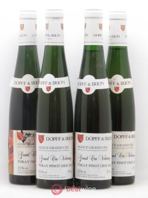 Pinot Gris Grand Cru Vorbourg Dopff and Irion (sans prix de réserve) 2000 - Lot de 4 Demi-bouteilles