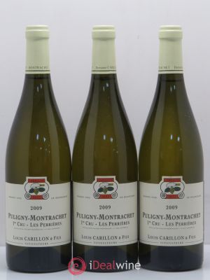 Puligny-Montrachet 1er Cru Les Perrières Louis Carillon  2009 - Lot of 3 Bottles