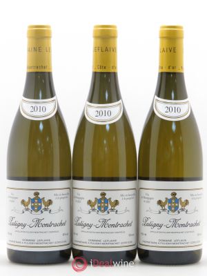 Puligny-Montrachet Domaine Leflaive  2010 - Lot of 3 Bottles