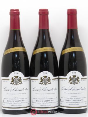 Gevrey-Chambertin Champs Chenys Joseph Roty (Domaine)  2008 - Lot de 3 Bouteilles