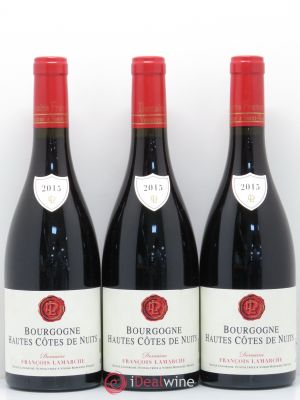 Hautes-Côtes de Nuits François Lamarche  2015 - Lot of 3 Bottles