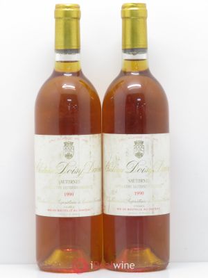 Château Doisy Daëne 2ème Grand Cru Classé  1990 - Lot of 2 Bottles