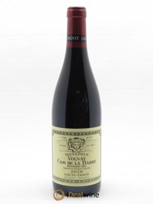 Volnay 1er Cru Clos de la Barre Maison Louis Jadot  2020 - Lot of 1 Bottle