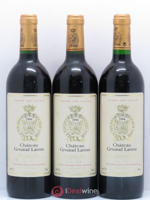 Château Gruaud Larose 2ème Grand Cru Classé  1994 - Lot of 3 Bottles