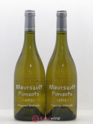 Meursault 1er Cru Poruzots François Mikulski  2012 - Lot of 2 Bottles