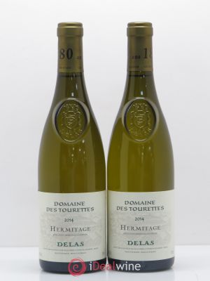 Hermitage Delas - Domaine des Tourettes  2014 - Lot of 2 Bottles
