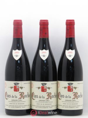 Clos de la Roche Grand Cru Armand Rousseau (Domaine)  2005 - Lot of 3 Bottles