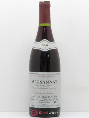 Marsannay Les Vaudenelles Bruno Clair (Domaine)  1990 - Lot of 1 Bottle