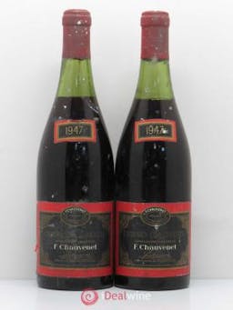 Charmes-Chambertin Grand Cru Chauvenet 1947 - Lot de 2 Bouteilles